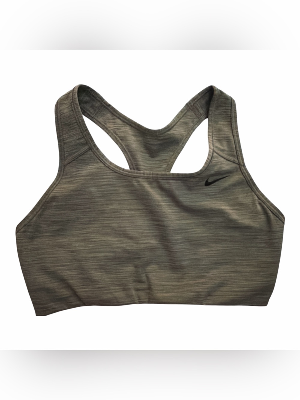 Nike Gray Racerback Sports Bra